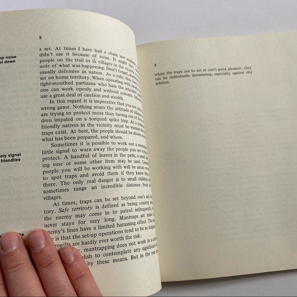 Vintage Mantrapping Softcover Book 1981 Ragner Benson Out of Print - Picture 4 of 4